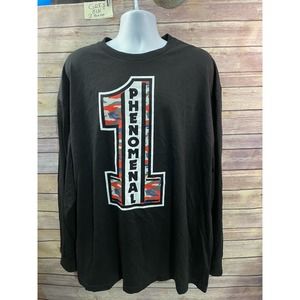 Authentic XXL Phenomenal 1 WWE Wrestling P1 AJ Styles Shirt YXL Long Sleeve NXT